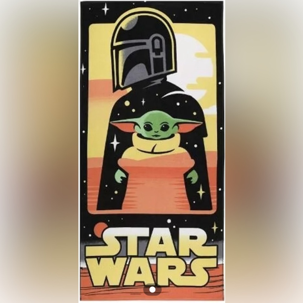 Star Wars: The Mandalorian Beach Towel by The Big One Kids™
28x58, Mandalorian
